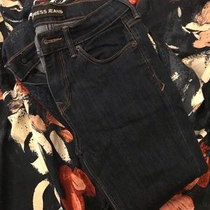 Express Jeans, Mid-rise Legging. Size: 2 SHORT